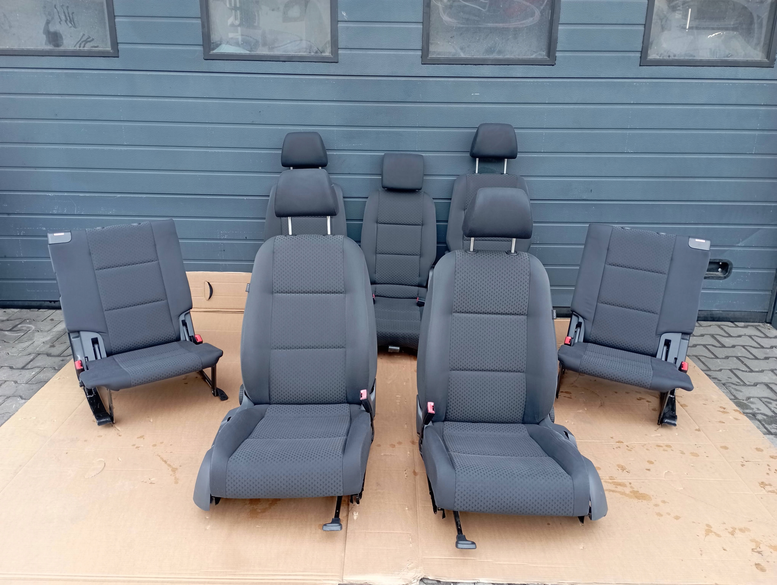 VW TOURAN И СИДЕНЬЯ СИДЕНИЯ СИДЕНИЕ С ПОЛОСЫ КОМПЛЕКТ ЕВРОПА