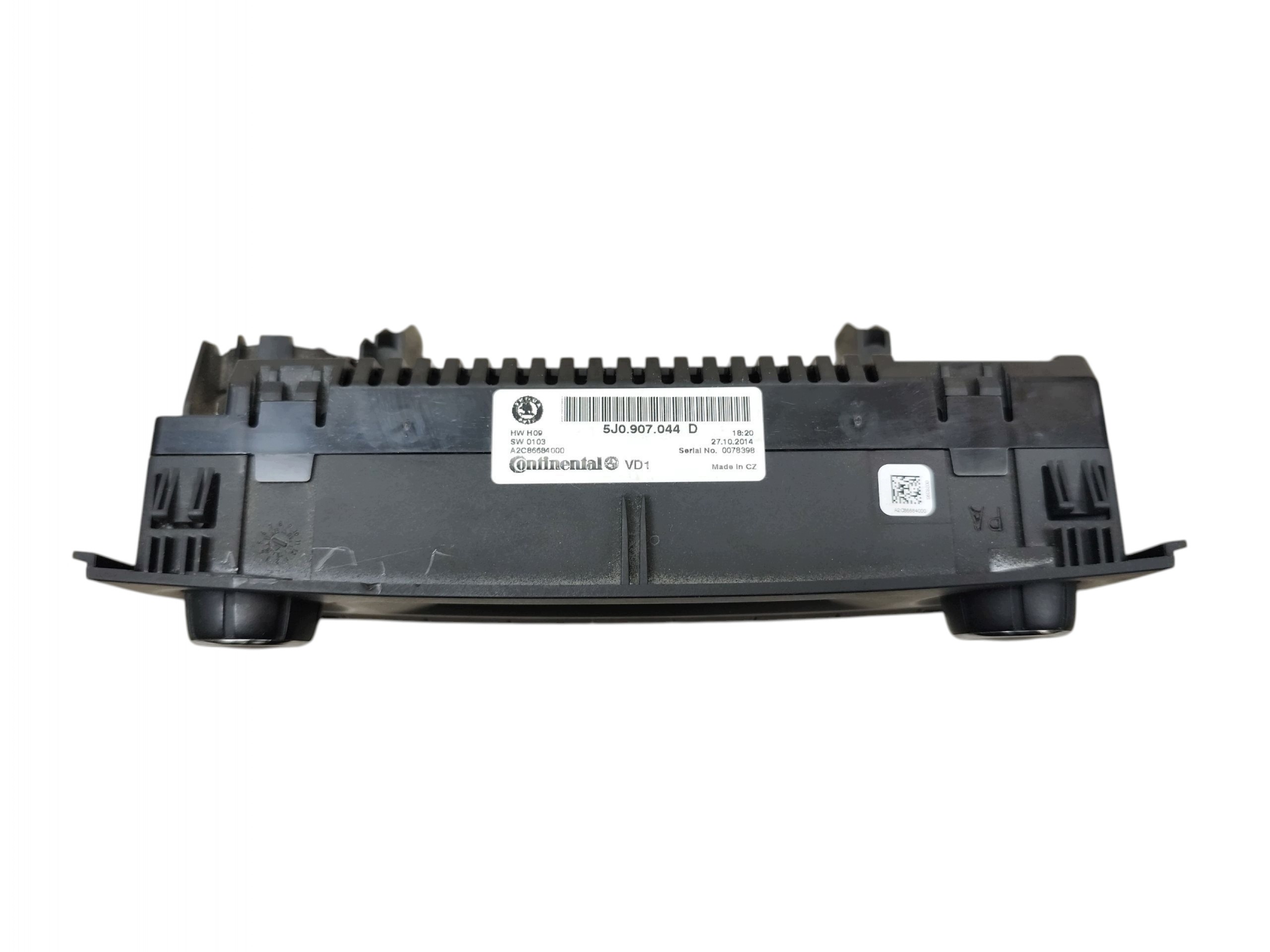 Unite commande clima CLIMATRONIC SKODA ROOMSTER FABIA II LIFT 5J0907044D