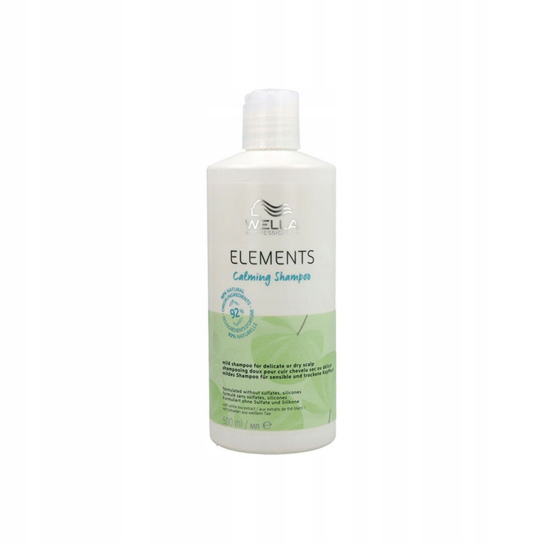 Zklidňující Šampon Wella Elements (500 ml)