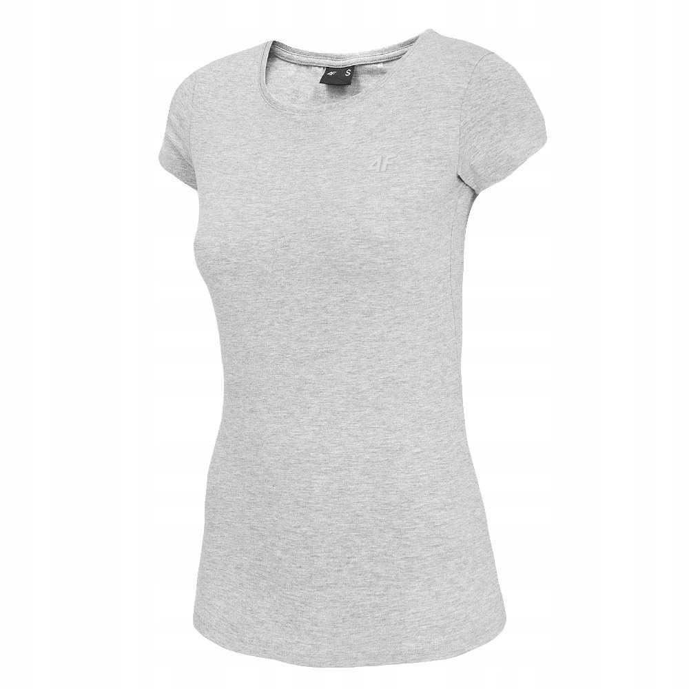 

4F T-shirt Koszulka Damska TSD001 Szara Rozmiar M
