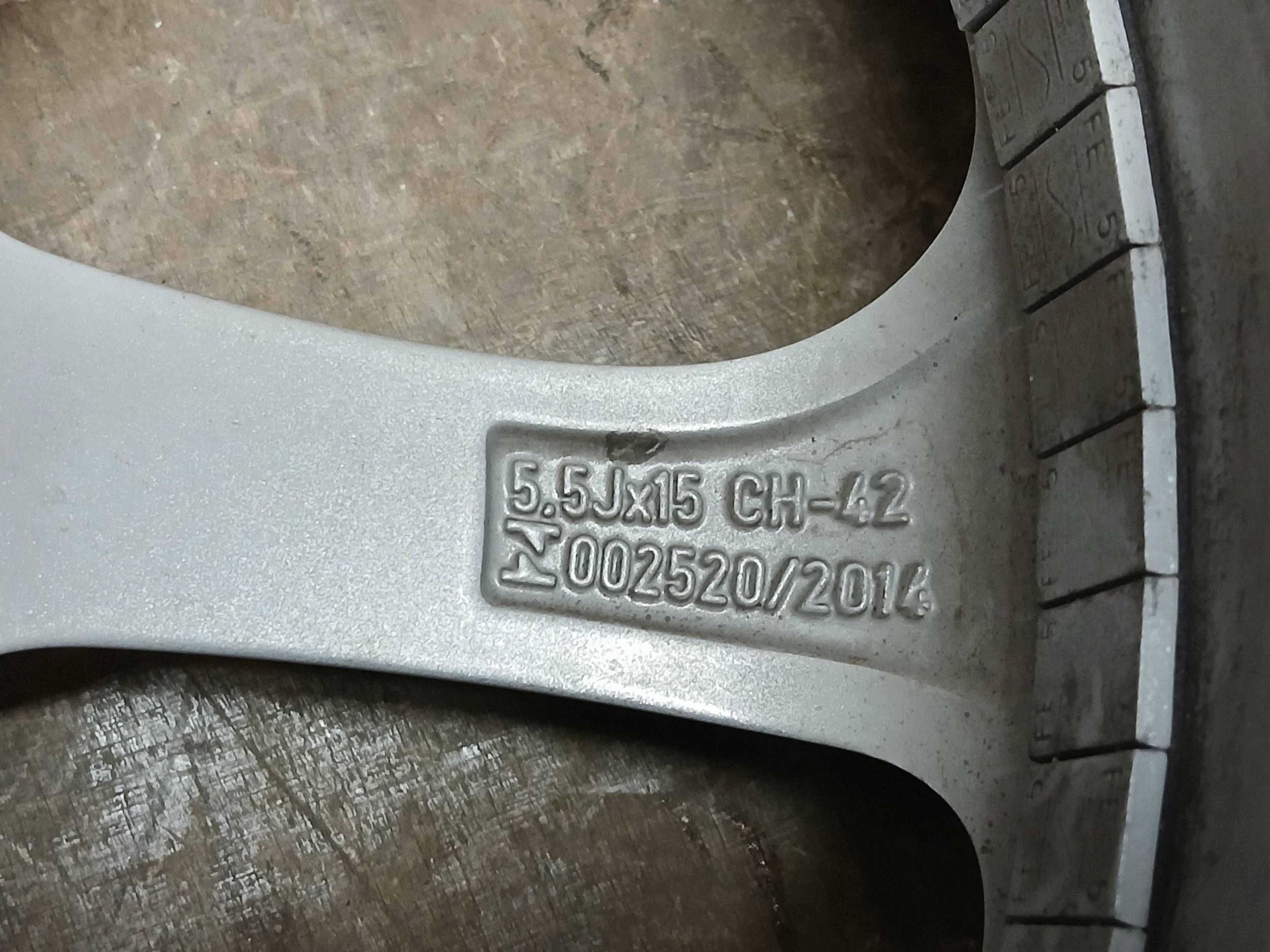 disk hliníkový SMART A453 5,5J 15" ET42 4X100 A4534014000