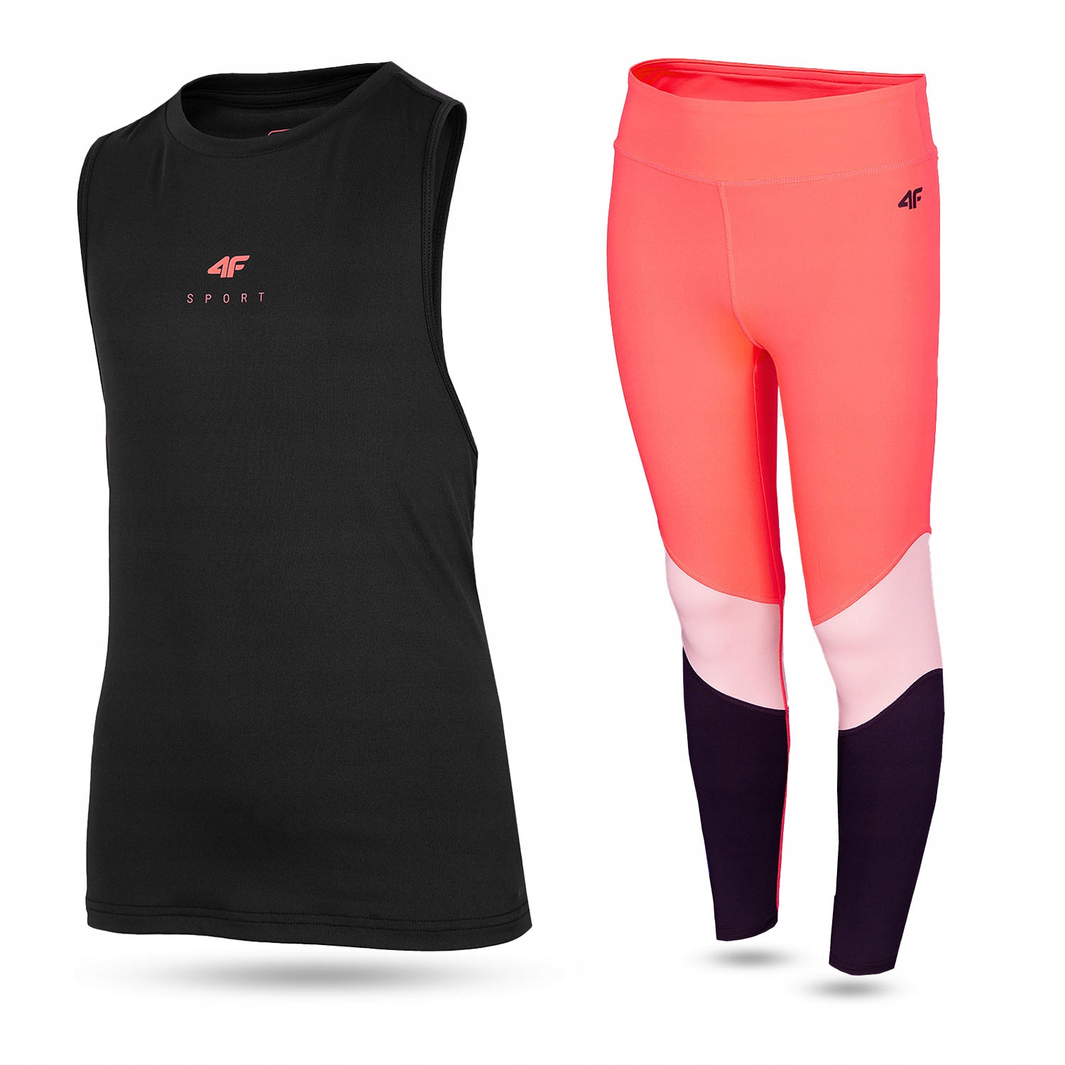 

Zestaw Dziewczęcy 4F Dry Koszulka Legginsy 146/152
