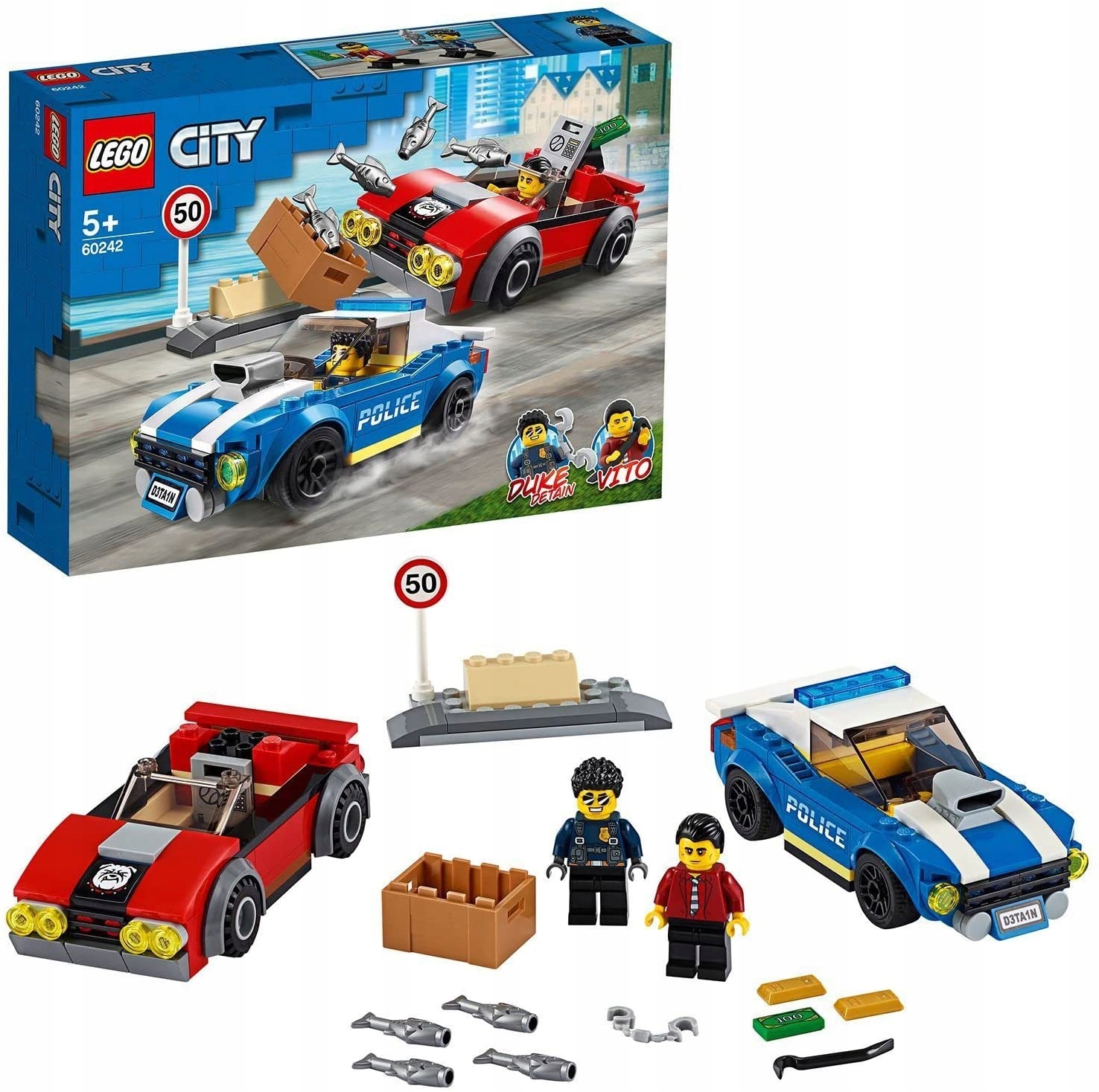 Lego City 60242 Aresztowanie Na Autostradzie