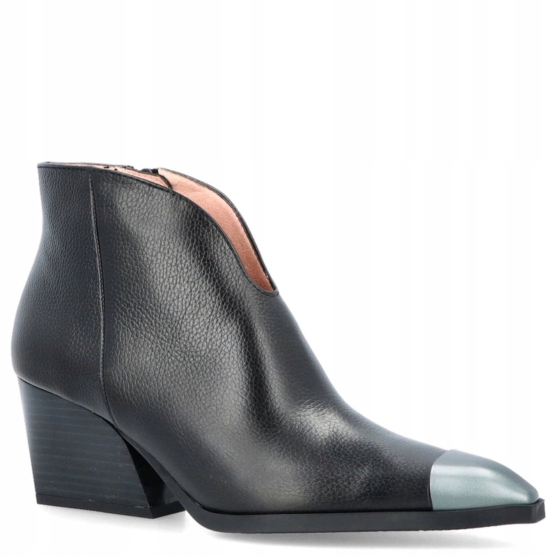 Španělské kovbojské boty s výřezem Hispanitas HI243596 Černé 35