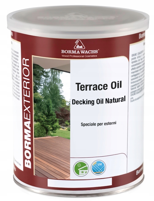 Olej Do Drewna Tarasów Mebli Ogrodowych Altanek Borma Terrace Oil 2,5L