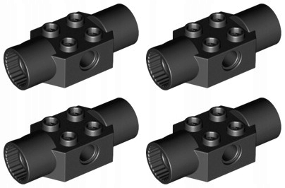 

Lego Technic 48172 2x2 czarny Nowy (8g) 4 szt.