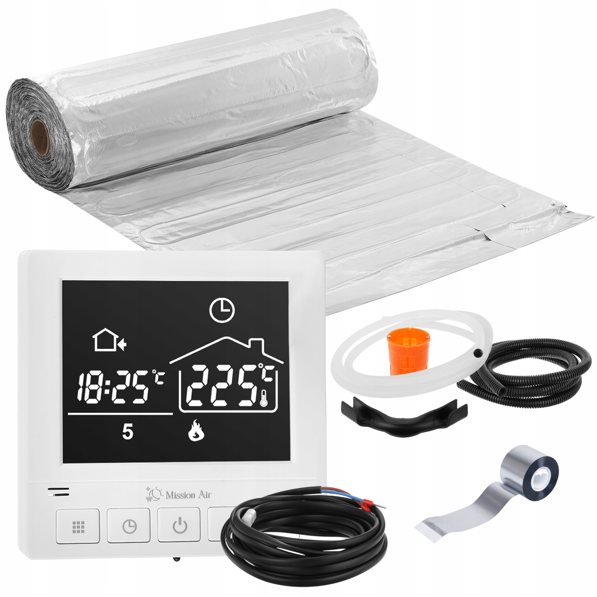 Sada Vykurovacích Podložiek Mission Air pod panely MAL-160W/m² 3,5 m²