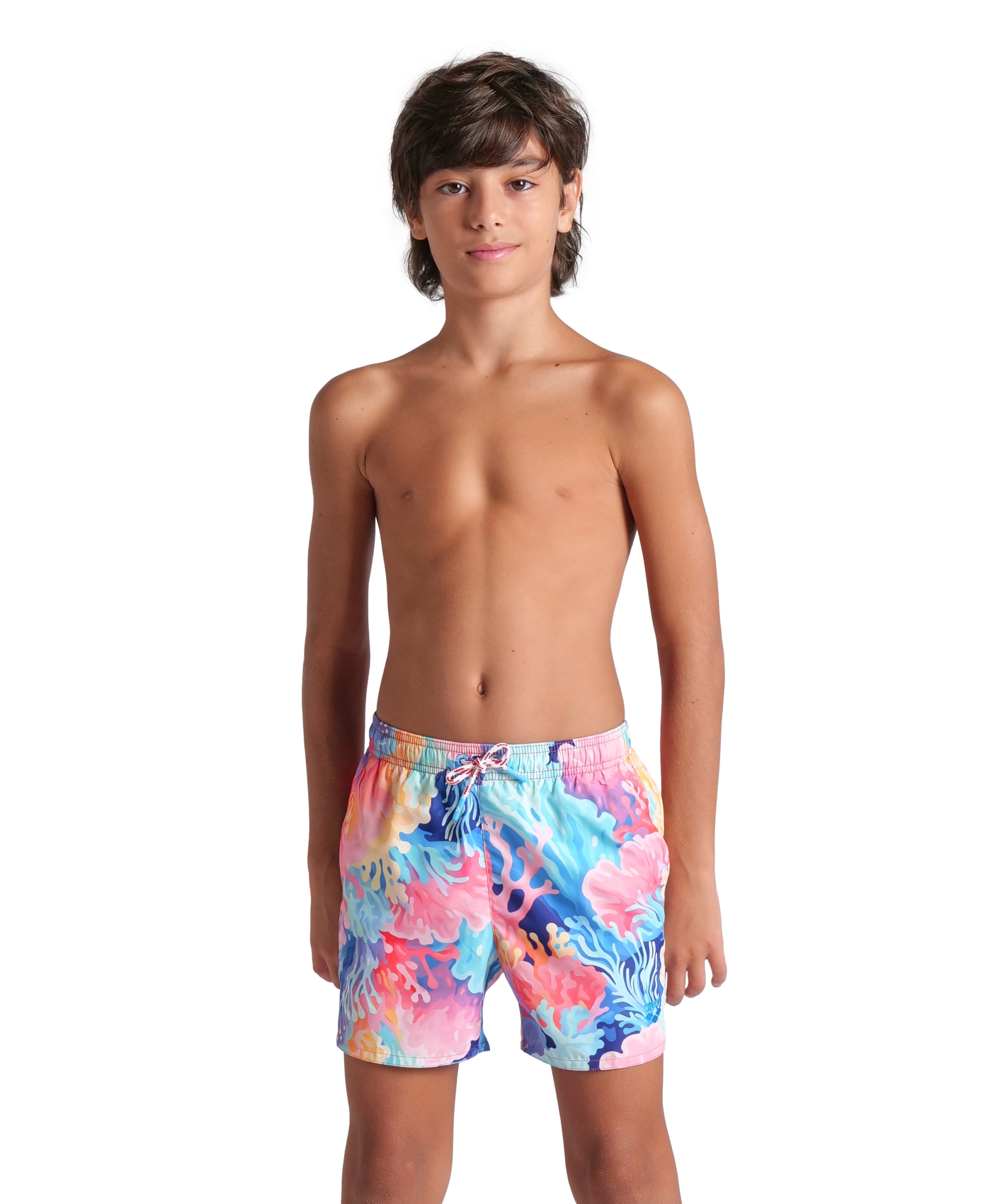 Spodenki kąpielowe chłopięce Arena Water Prints Beach Boxer Ao 152