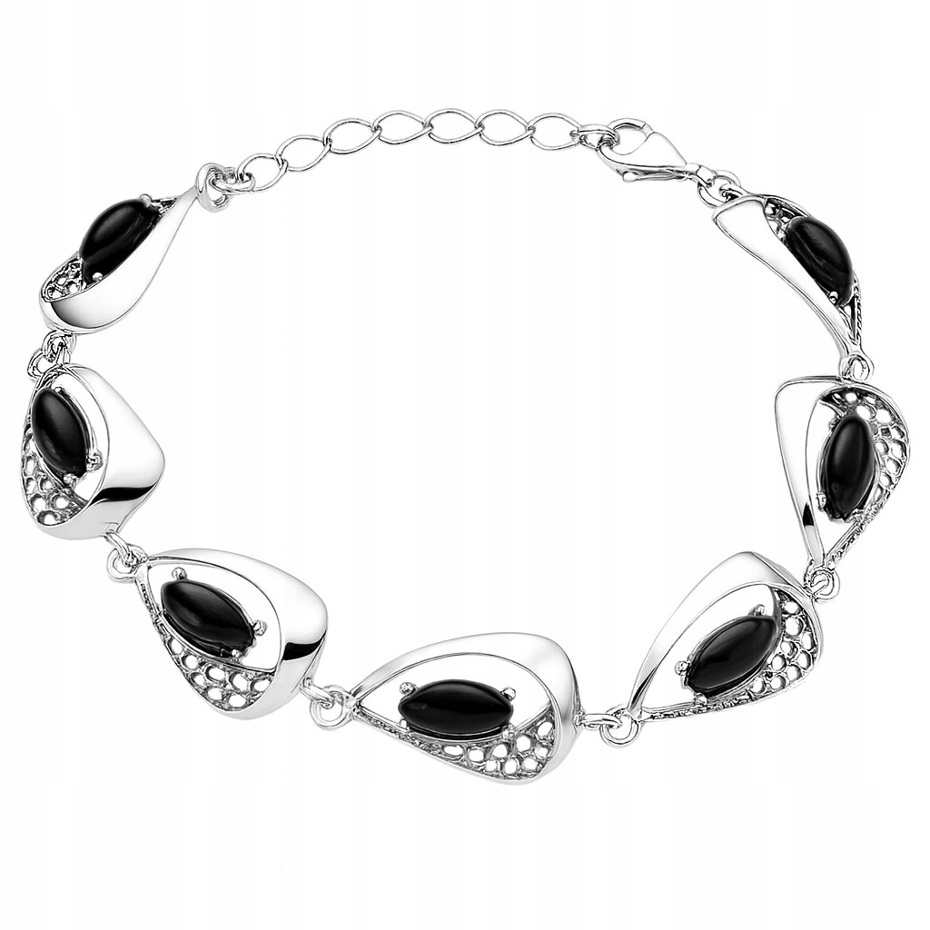 Stříbrný náramek Ag 925 s kamenem AR945OOXB