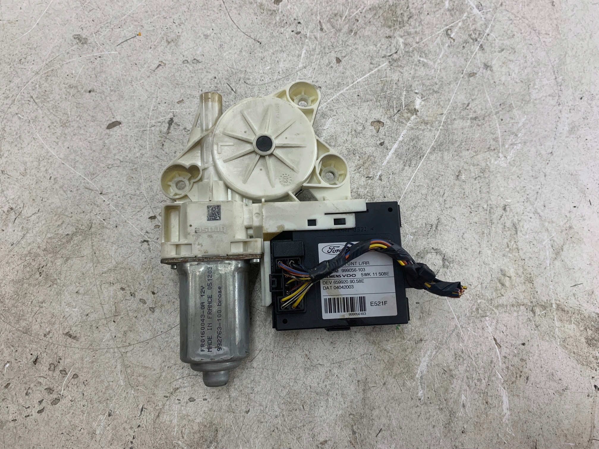 motor ablak bal hátsó FORD C-MAX és 3M5T14B532AE