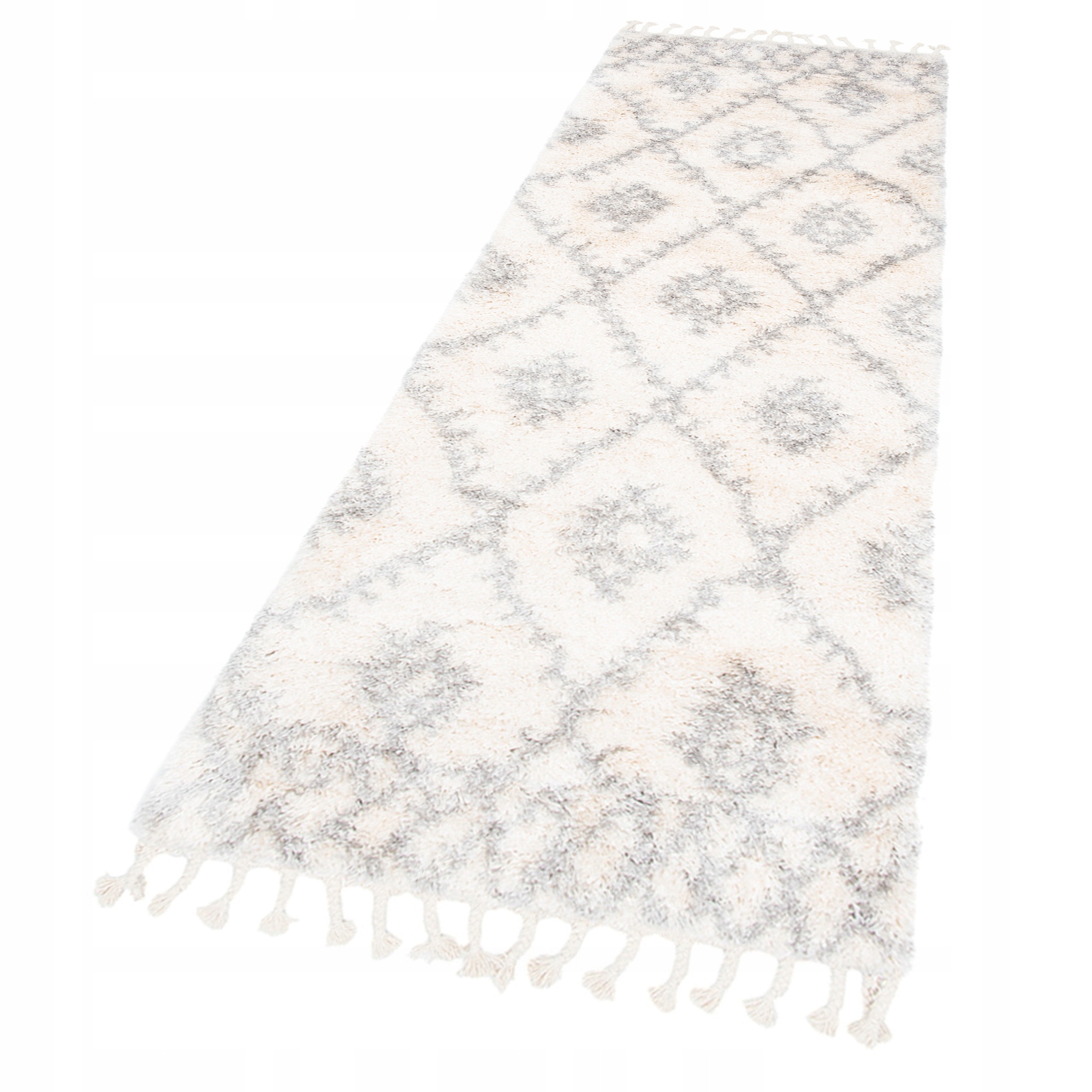 

Chodnik Aztec 60x200 Shaggy Boho Plusz Z Frędzlami