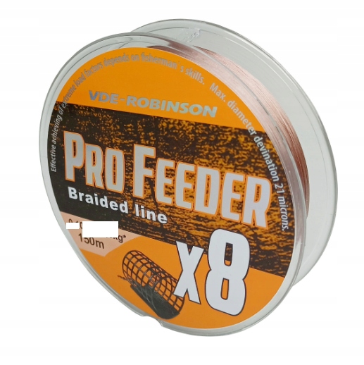 Vde-robinson Plecionka Pro Feeder X8 150M 0,10MM