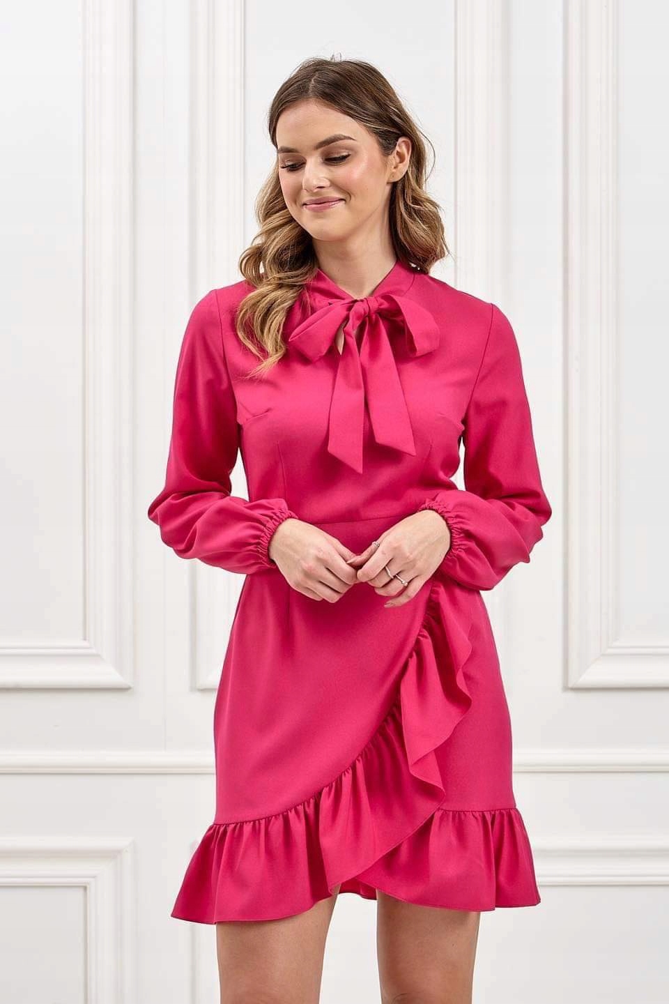 Šaty Fuchsiová Model 0794 Lalous vel L