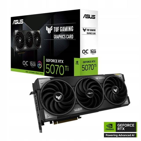Asus Tuf Gaming GeForce Rtx 5070 Ti 16GB GDDR7 Oc Edition 90YV0MD0-M0NA00