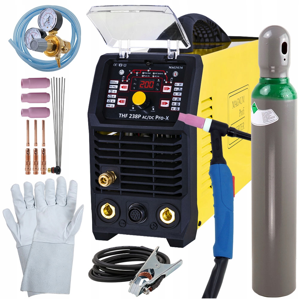 Зварювальний апарат TIG AC DC MMA Magnum THF 238 Pro X 200A
