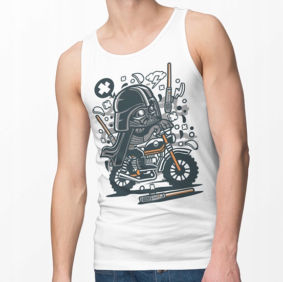 TANK TOP FILMOWE VADER MOTOCROSS