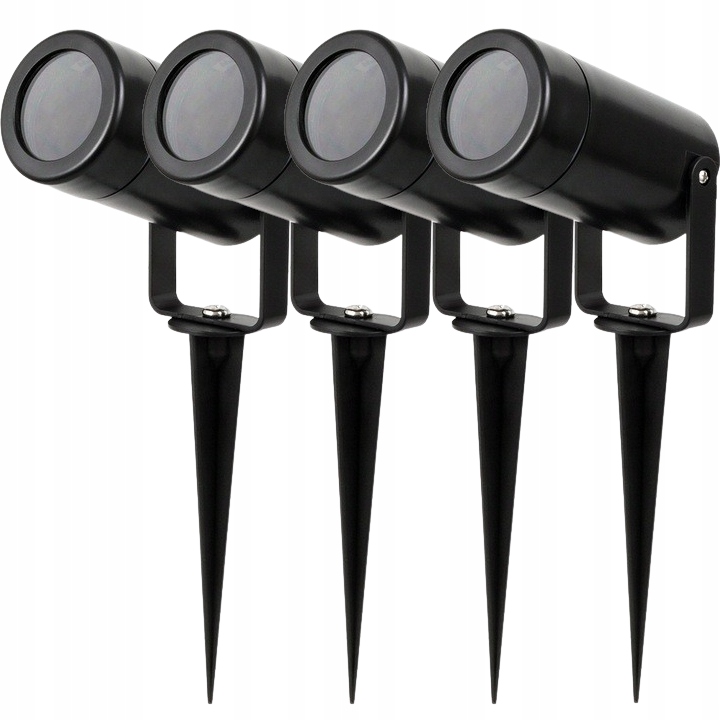 

4 x Reflektor Ogrodowy GU10 230V Wbijany Gruntowyy