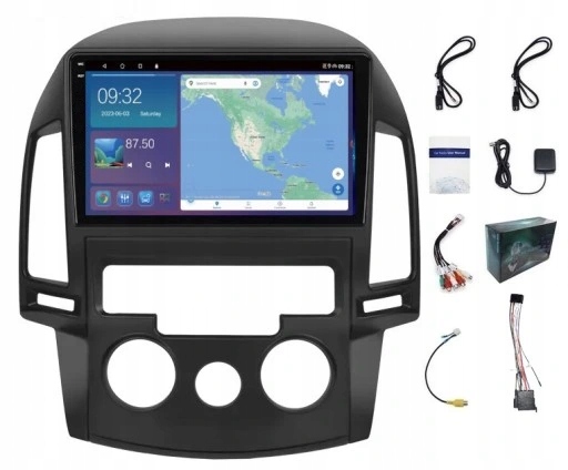 Rádio Navigácia Gps Hyundai I30 2006-2012 Wifi Carplay Usb 4GB 64GB