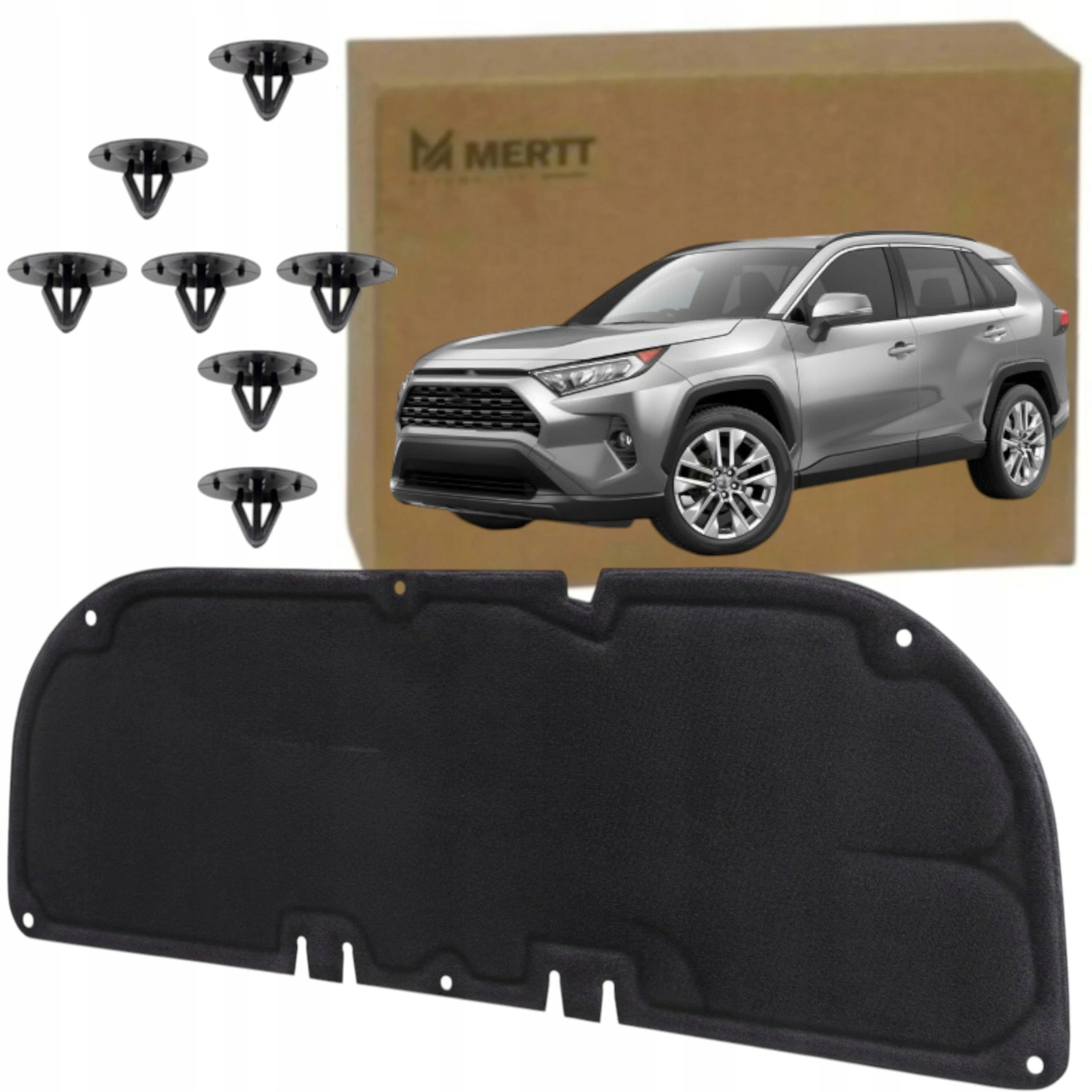 Ztlumení Odhlučnění Kapoty Motoru Podložka Podbití Toyota RAV4 V XA50 2019+