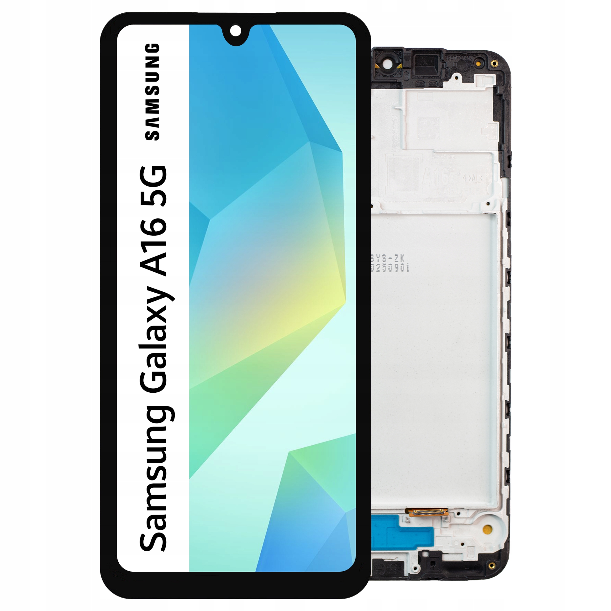 SM-A166B LCD pro Samsung A16 5G Displej Rámeček Matrix Incell