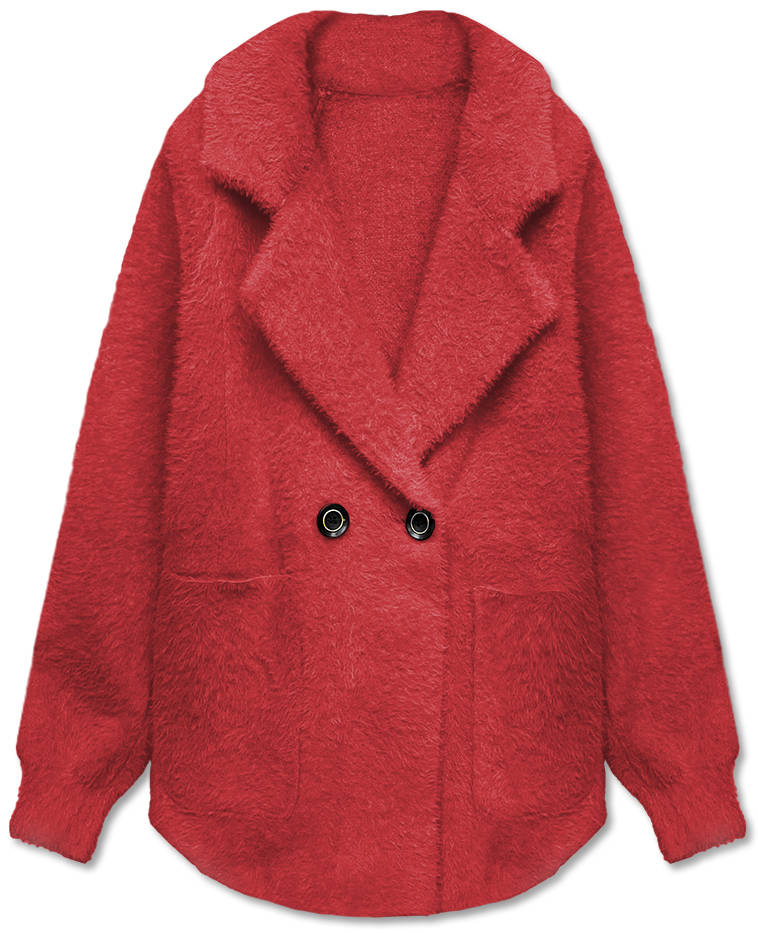 Přehozová Bunda Alpaka CJ65 Červená Univerzální