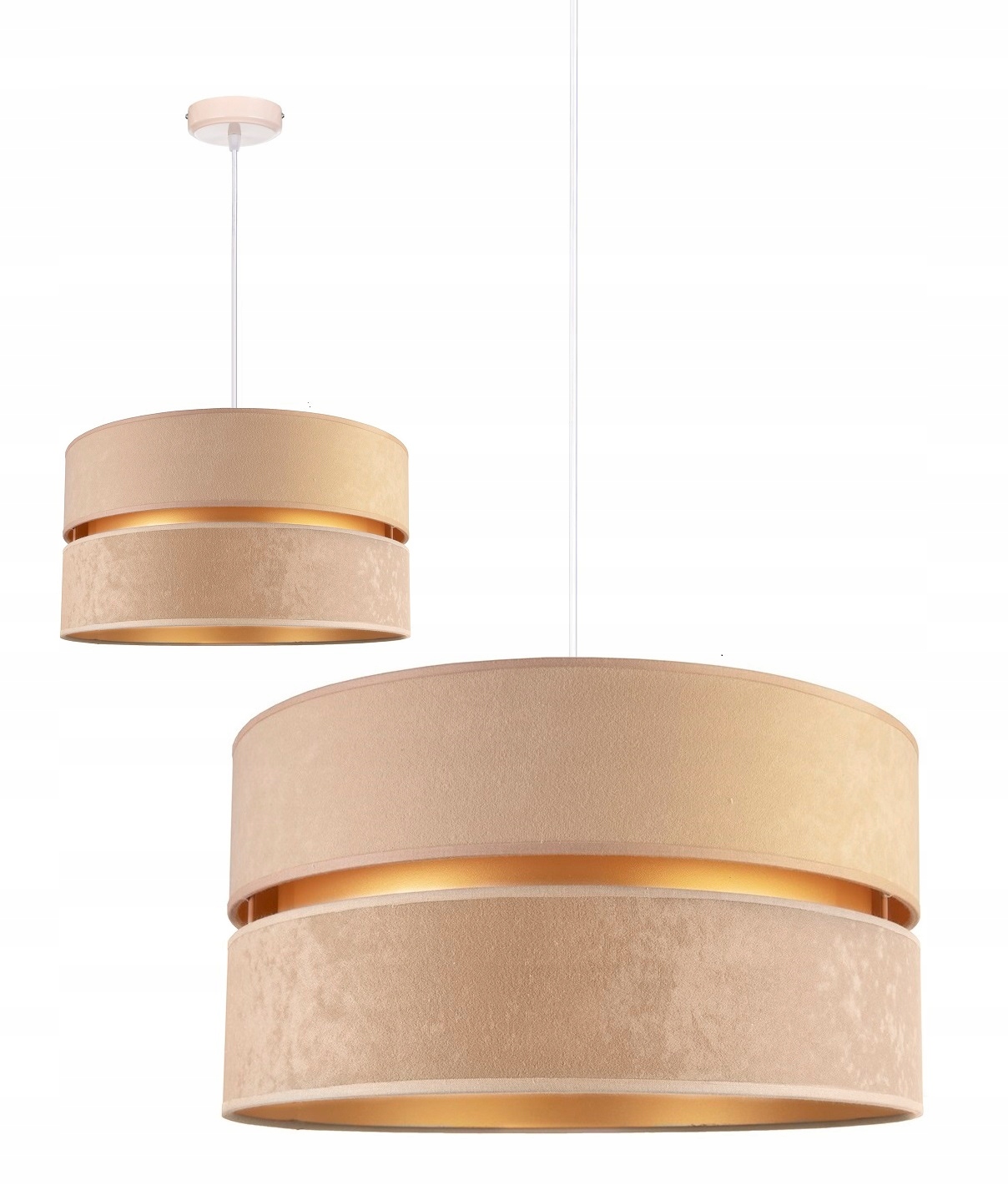 

Lampa Wisząca Sufitowa Żyrandol Abażur Nowoczesny