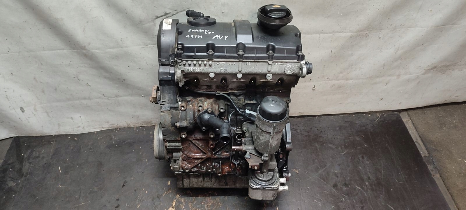 engine AUY VW Sharan and LIFT 1,9 TDI