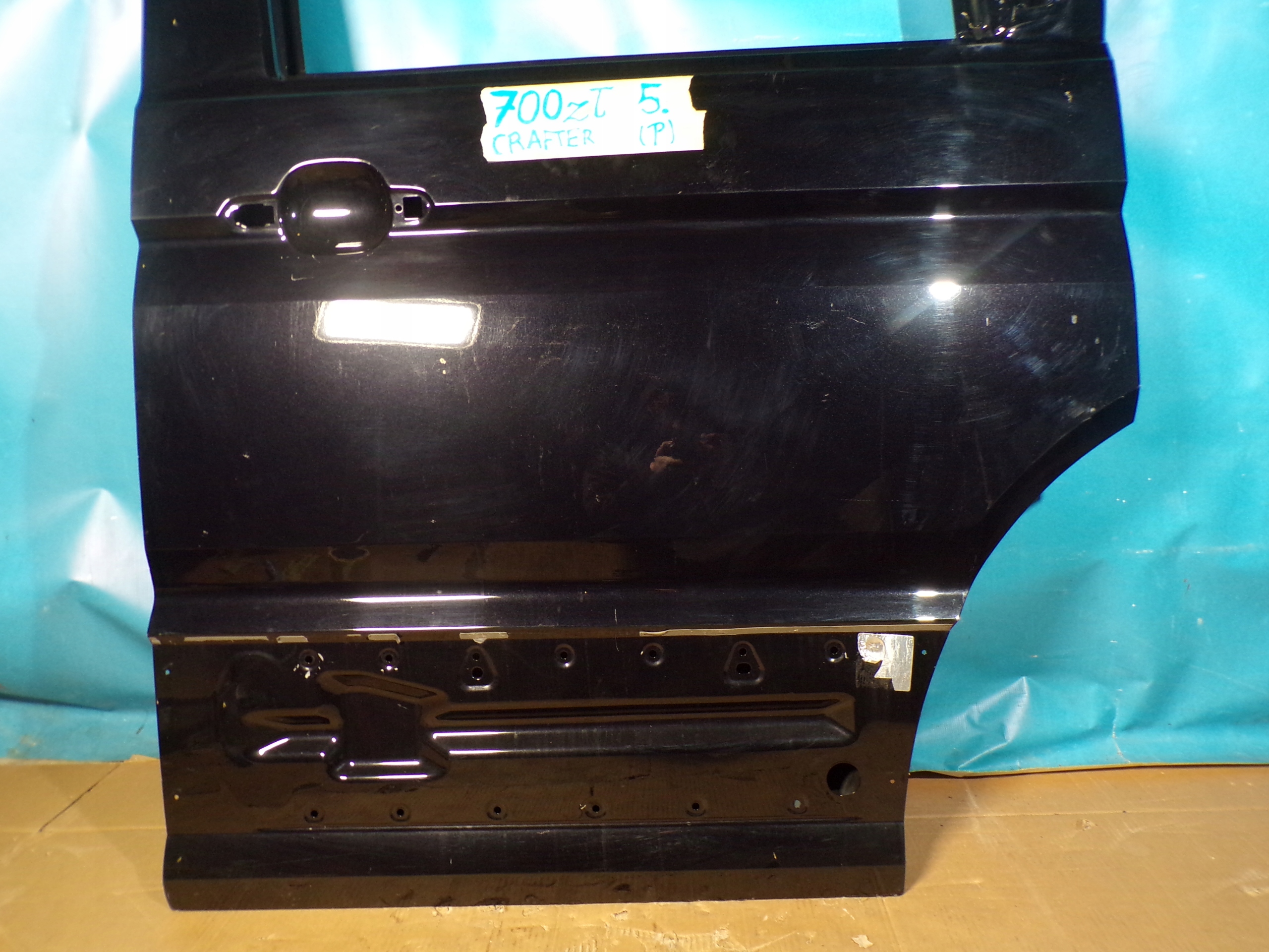 VW CRAFTER 2 II MAN TGE 2017- door front right front right black,