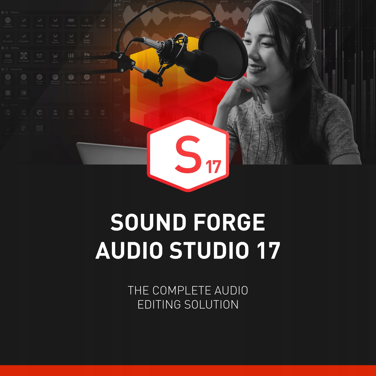 MAGIX SOUND FORGE Audio Studio PL - ESD licencia