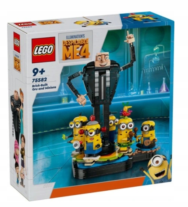 Lego 75582 Minions Mimoni – Gru A Mimoni Z Kostek