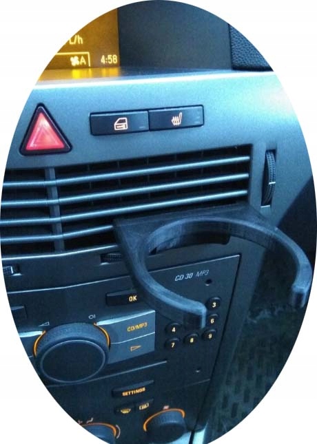 Plastikowy Uchwyt na Kubki Napój Opel Astra H Cupholder Samochód Rodzaj na kubki