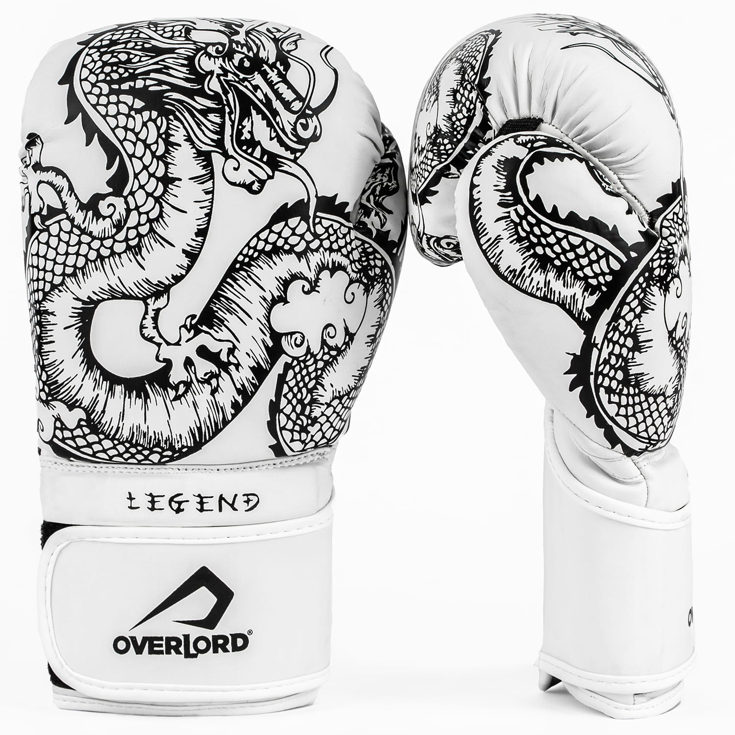 Overlord Rękawice Bokserskie Legend białe 10oz