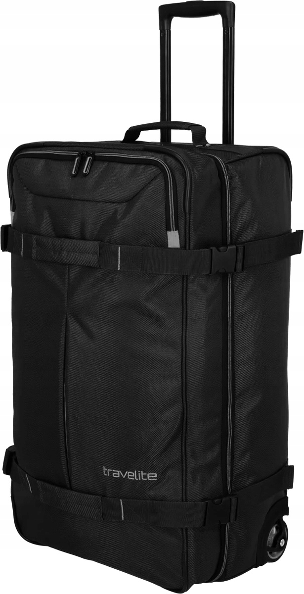 Torba podróżna na kółkach L Tarifa 70L Czarna
