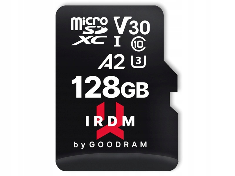 Karta pamięci Goodram Irdm microSDXC 128GB Adapter