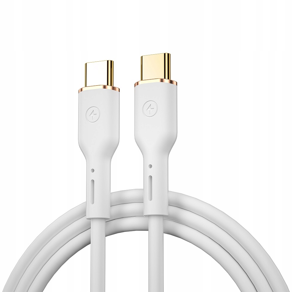 Wiwu kabel YQ02 Usb-c Usb-c 100W 1,2m biały
