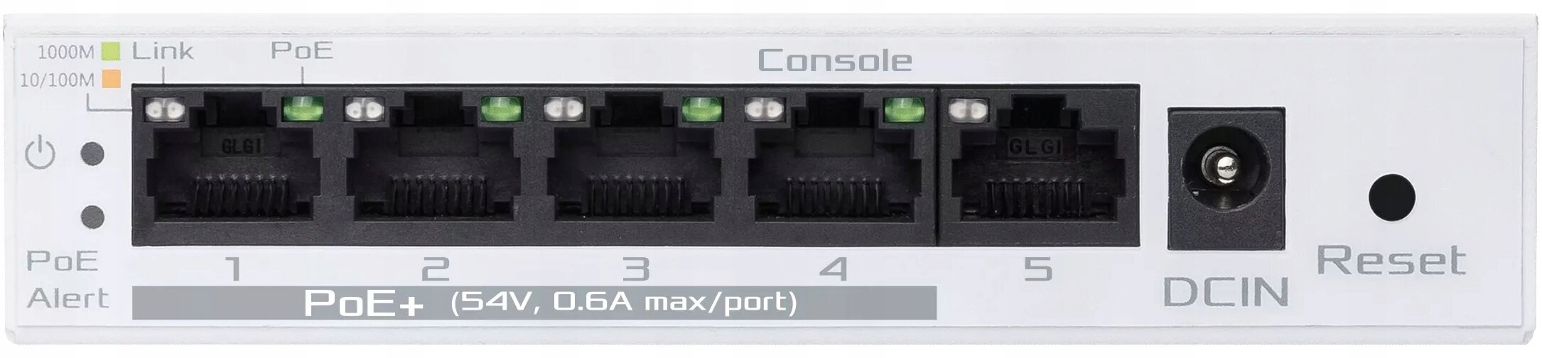 ASUS ExpertWiFi EBP15 5-Port GbE smart managed PoE+ switch, 4 PoE+ ports, 60W, Supports PoE priority setting, Perfect for PoE APs, IP Cameras, VoIP Phones, Centralized app management with ExpertWiFi router — 6
