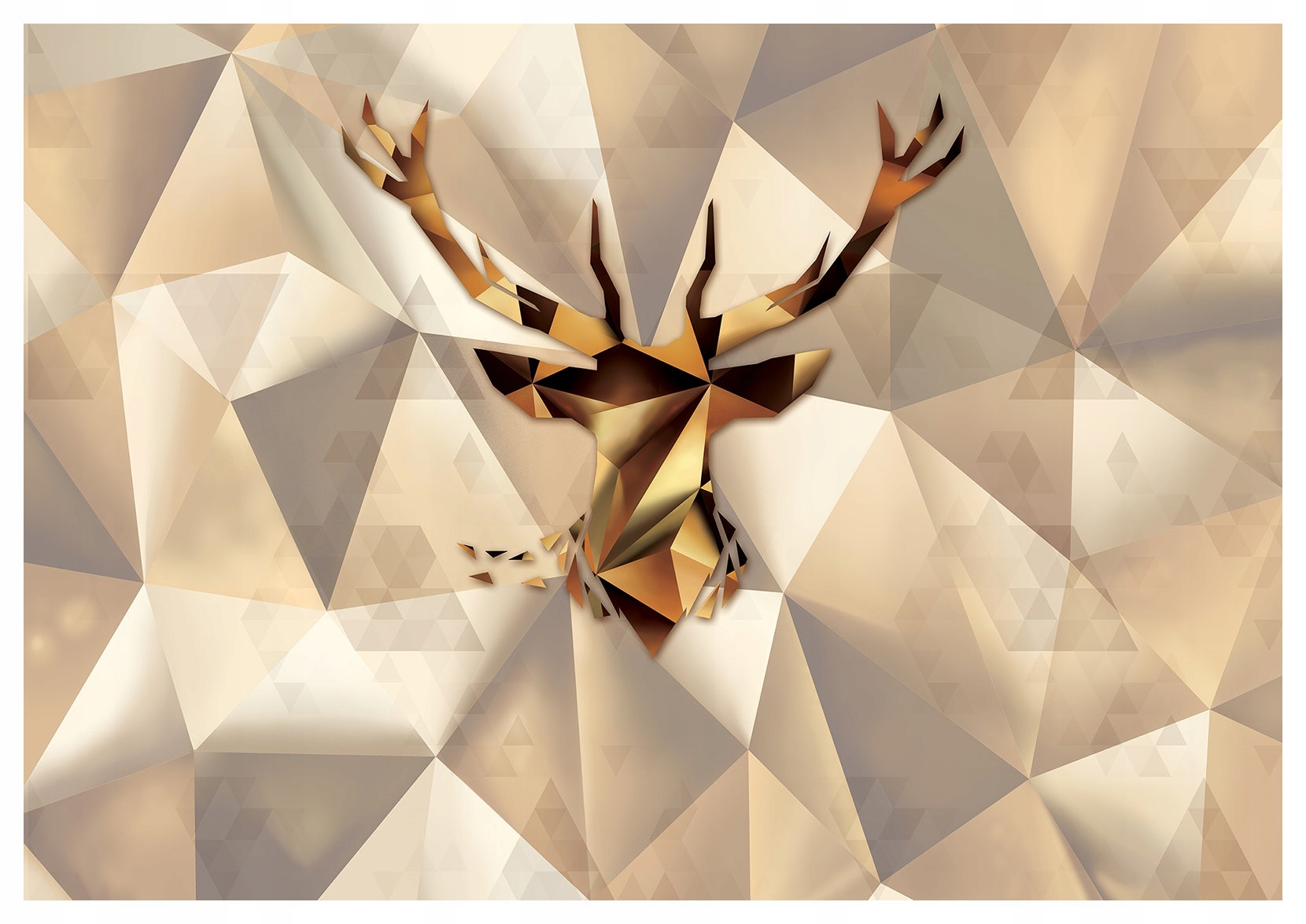 Tapeta Jelen geometrická abstrakce moderní minimalismus 400x280 lepidlo