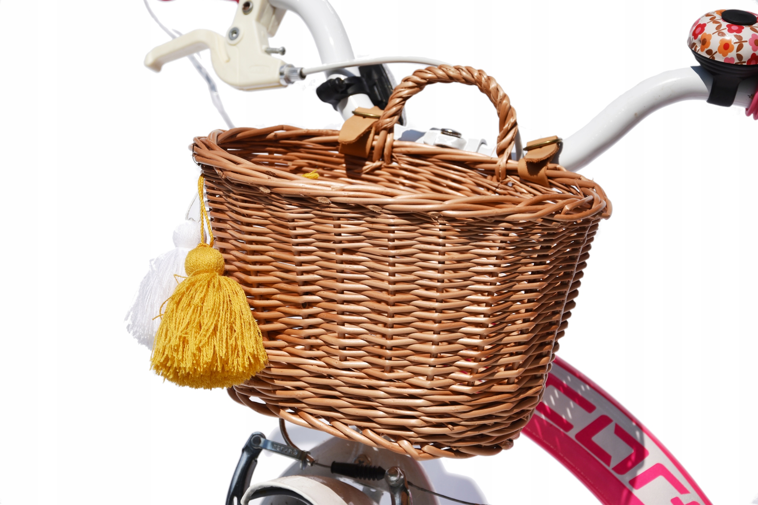 Mini koszyk rowerowy dla dzieci Natural Oryginalny