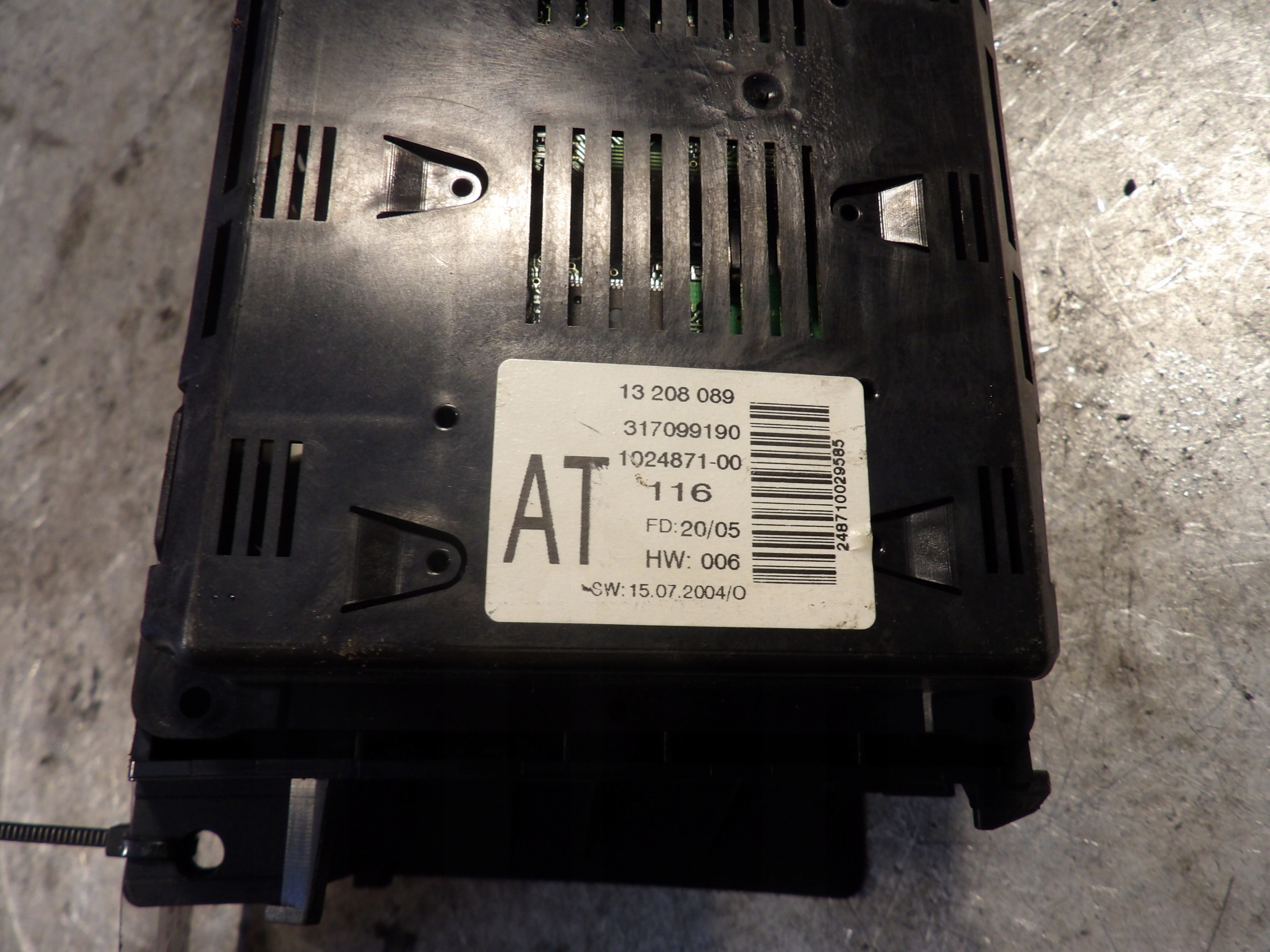 Opel Astra H display 13208089 317099190 1024871-00