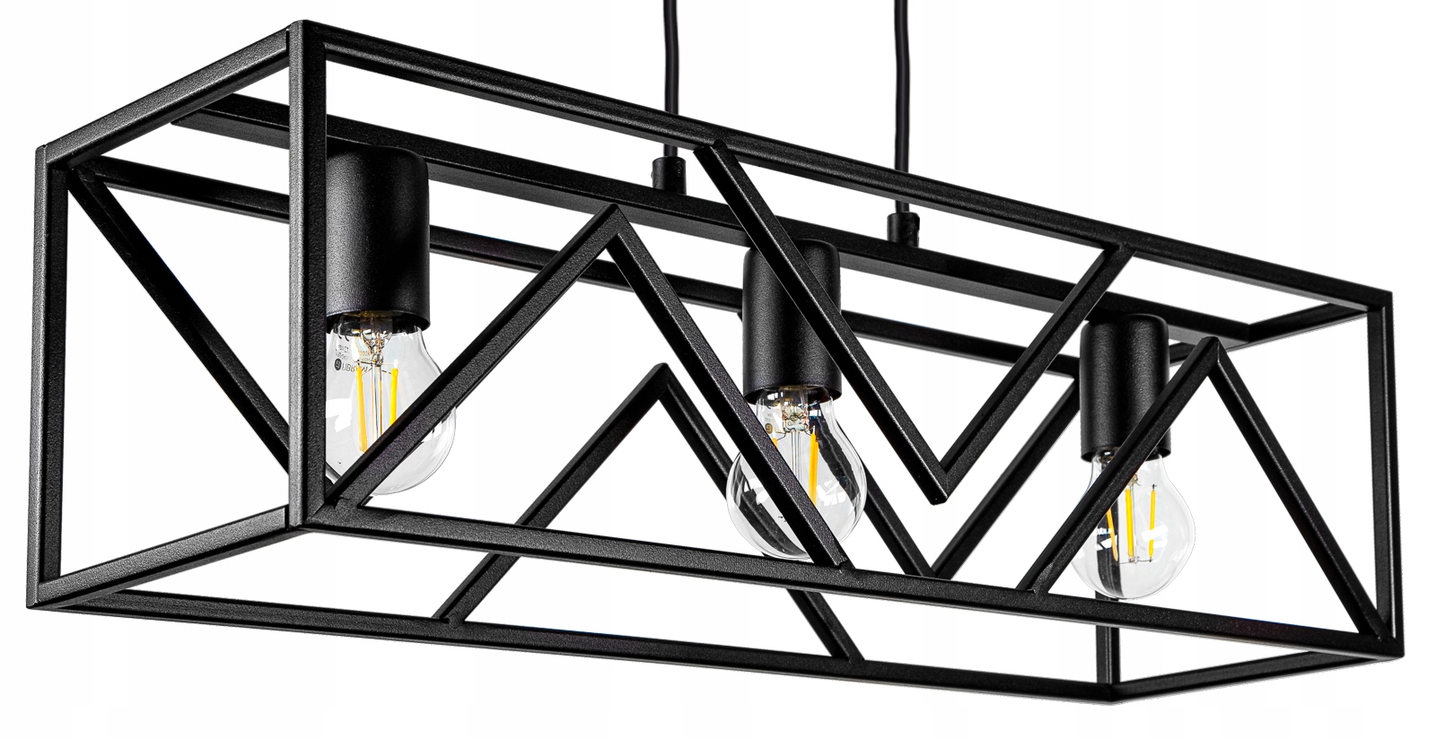 

Lampa Sufitowa Plafon Żyrandol Loft Edison Led