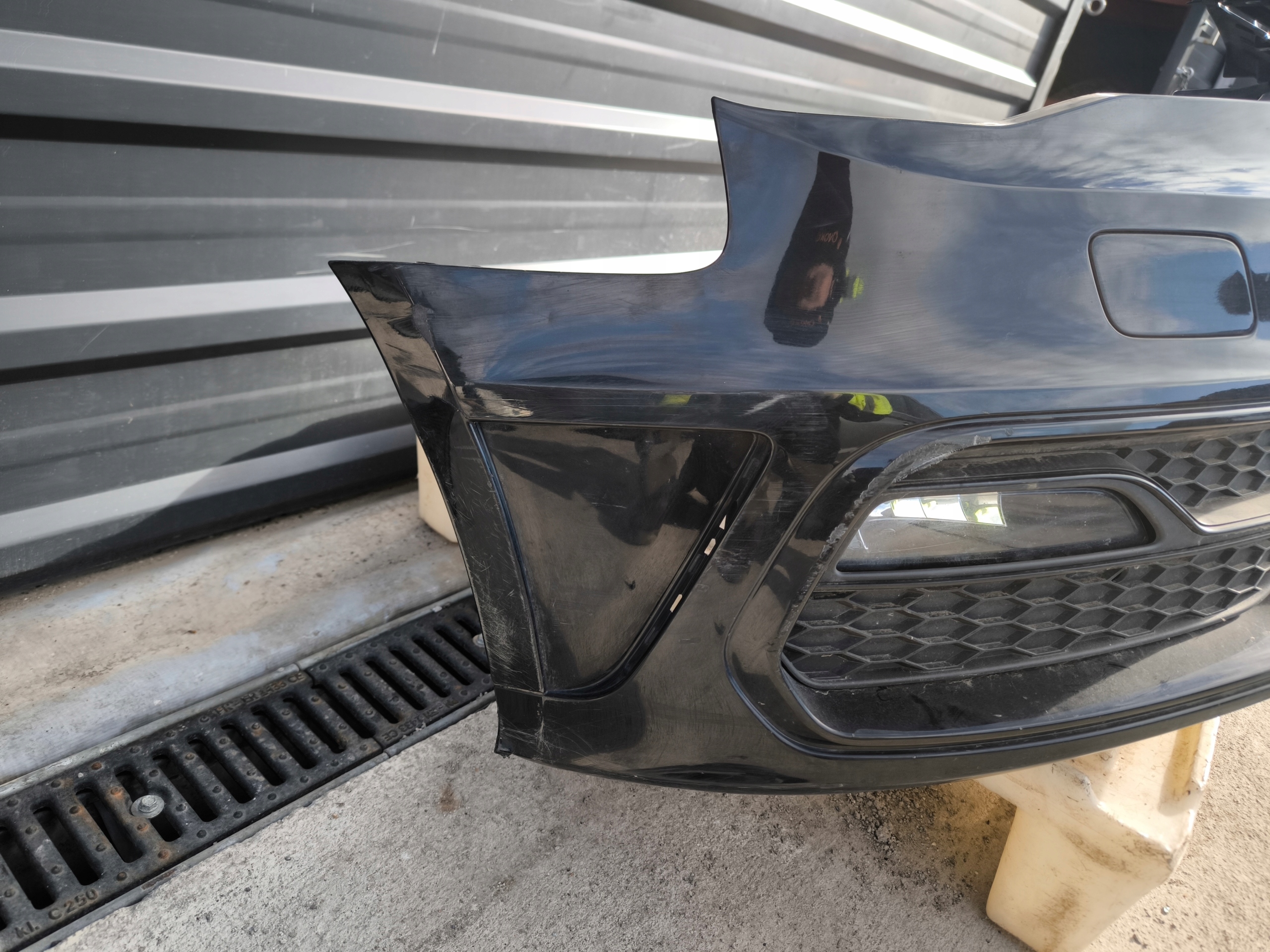 bumper front complete AUDI A3 8V 3-door SPORTBACK S LINE LY9T 2011-2016