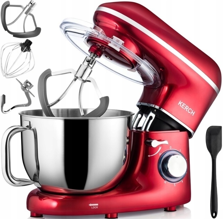 Robot Kuchenny Planetarny Mikser Misa Kerch Mychef 4000W Red Czerwony 6,2L