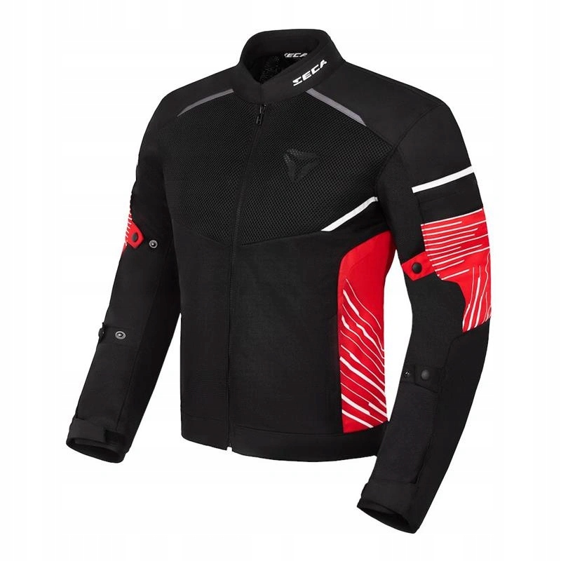 Motocyklová bunda Seca Summer Way Black/red čierna červená Darčeky