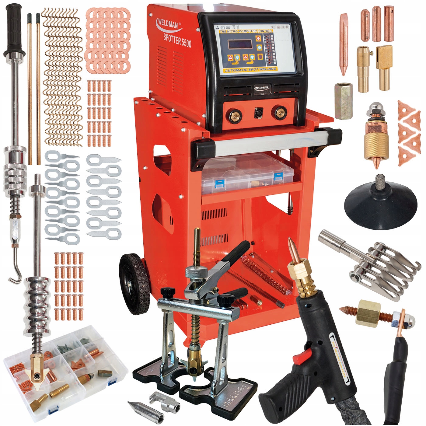 Zgrzewarka SPOTTER WELDMAN 5500 400V SPOTER 4200A