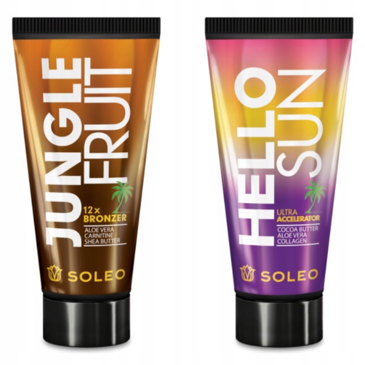 Zestaw Przyśpieszacz Soleo Hello Sun Bronzer Soleo Jungle