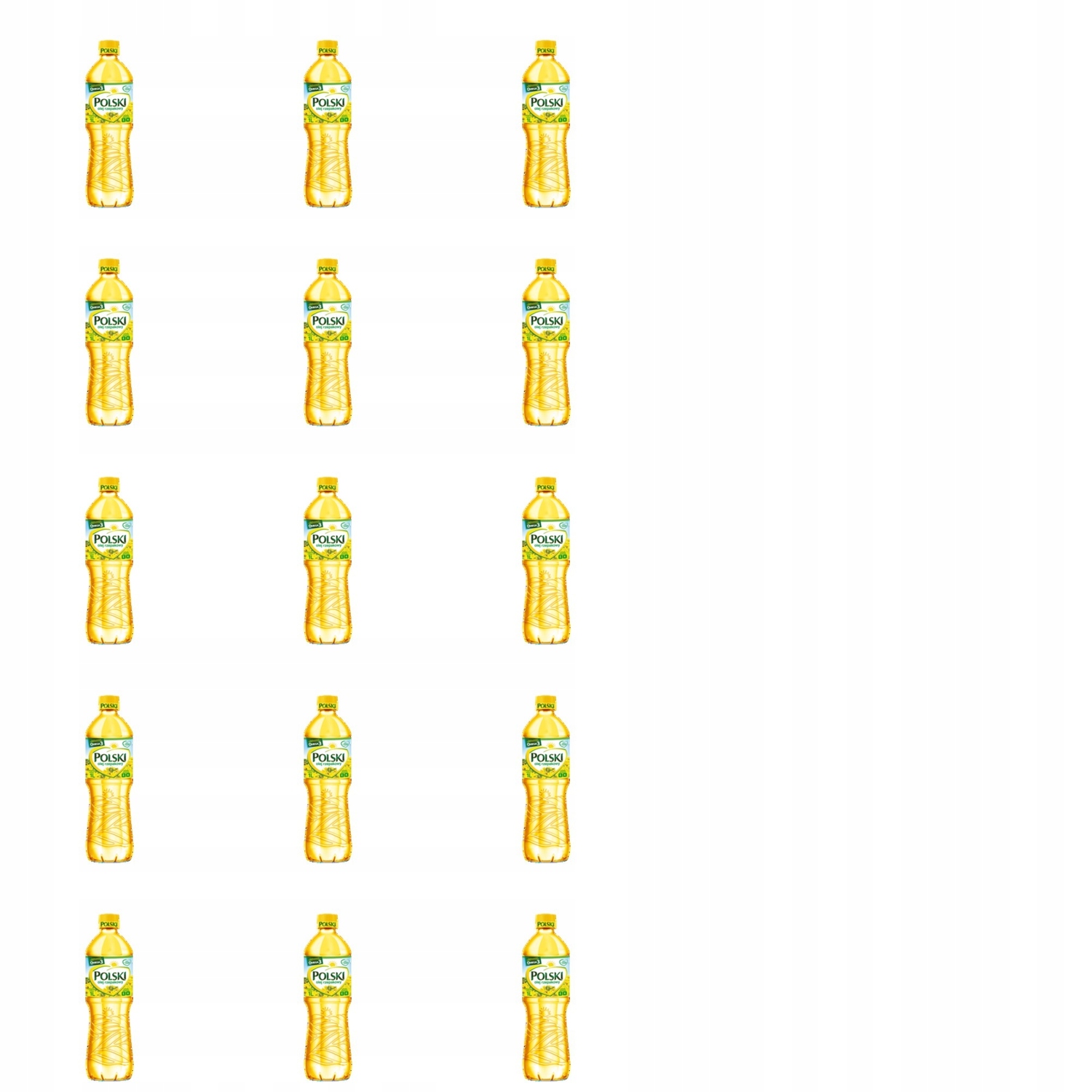 15x 1l Olej Polski olej rzepakowy Zgrzewka