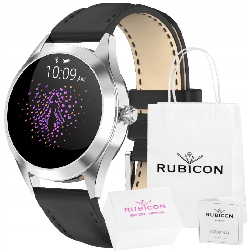 

Smartwatch Rubicon Menu Polskie Kroki Kalorie Sms