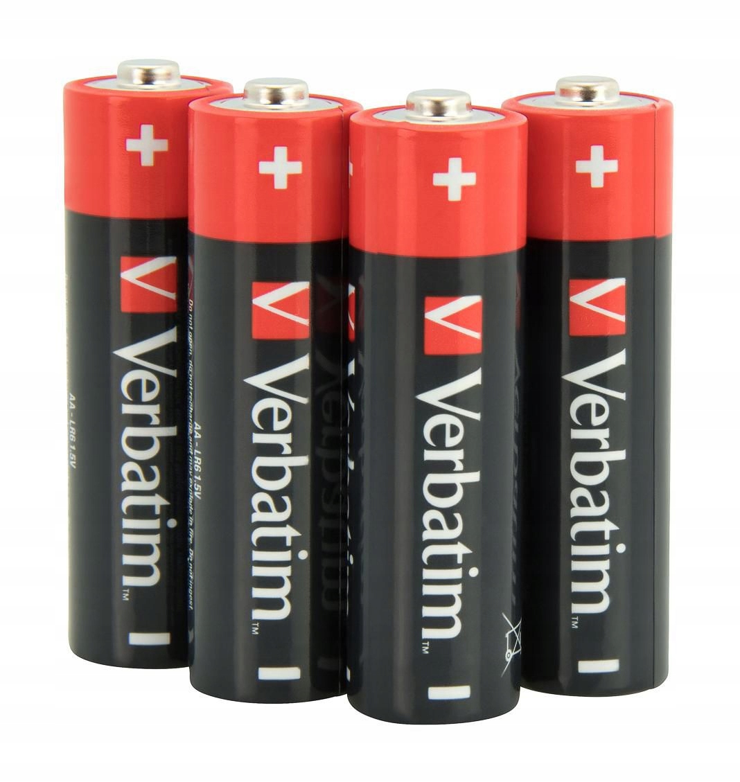 Verbatim Alkaline Bateria Aa 10 Pack, 49875