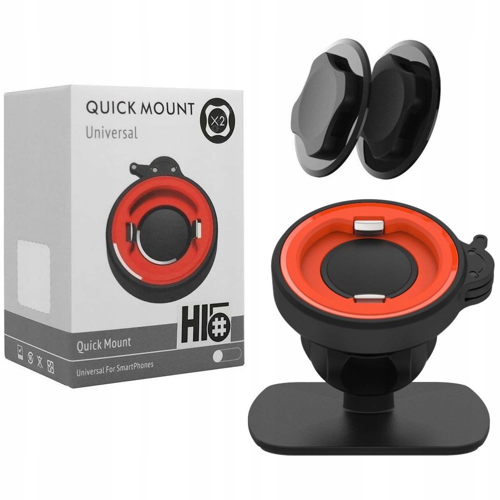 

Hi5 Quick Mount Wall | Uchwyt Ścienny + 2x Adapter
