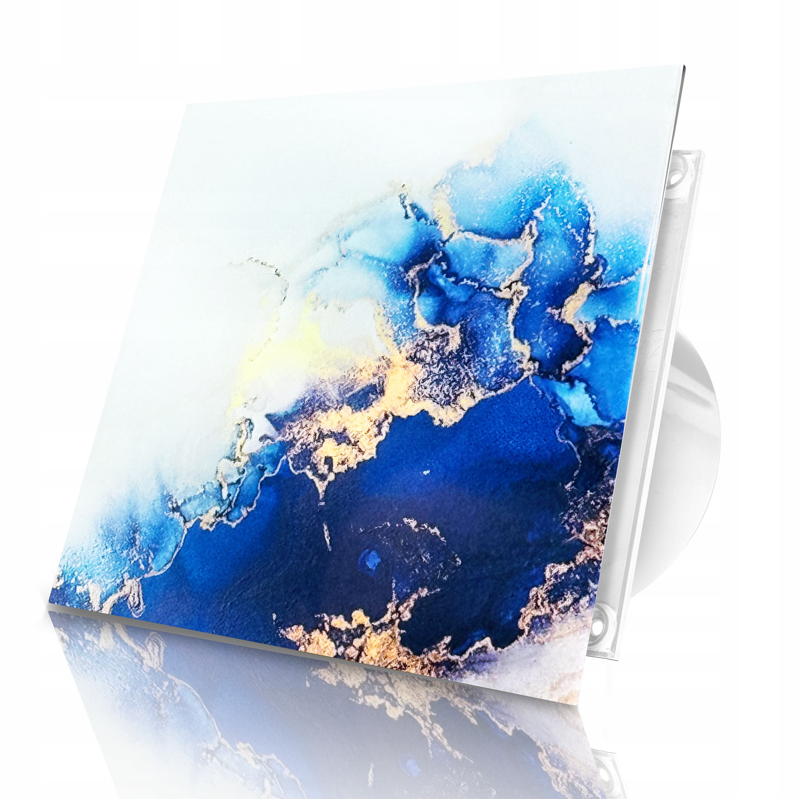 Koupelnový Ventilátor 100 MM Higrostat Časovač 52 Vzorů Zpětná Klapka Bonus